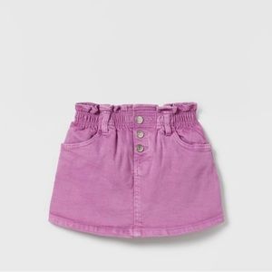 Zara STRETCHY DENIM SKIRT